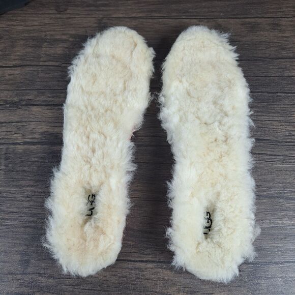 UGG Fluff Punk Zip Boot Sheepskin Women's Sz 5 Black Vibram Bottoms (VGC) - Picture 7 of 10